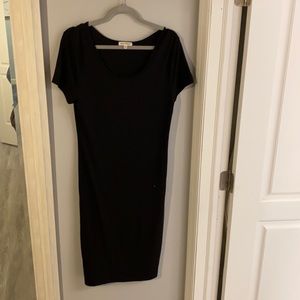 Black tshirt dress